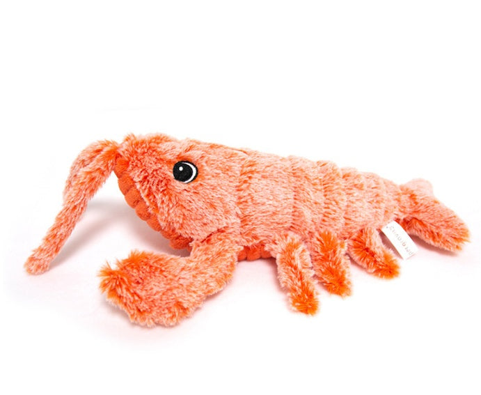 Jumping Shrimp Cat Toy USB Rechargeable
