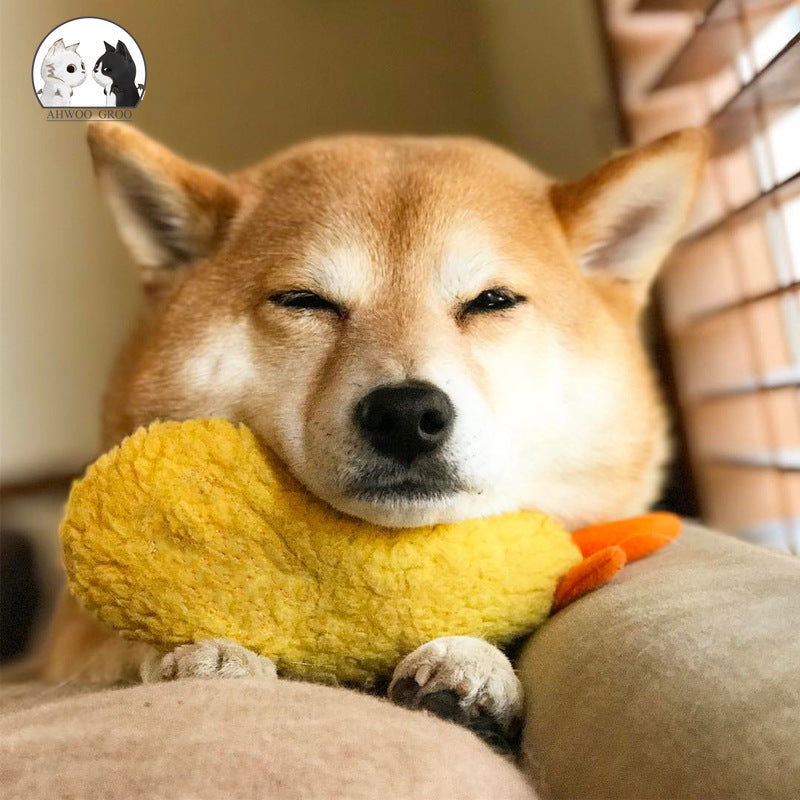 Plush Shrimp Tempura Dog Toy